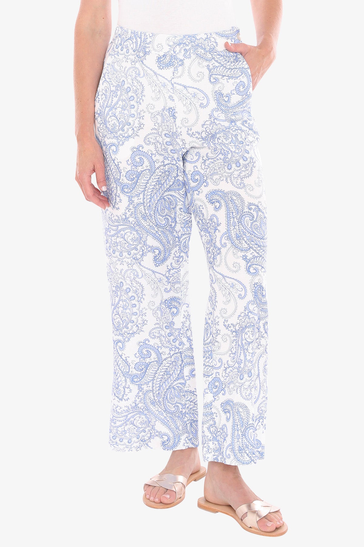 Womens Mykonos Pant Blue 596j7083a