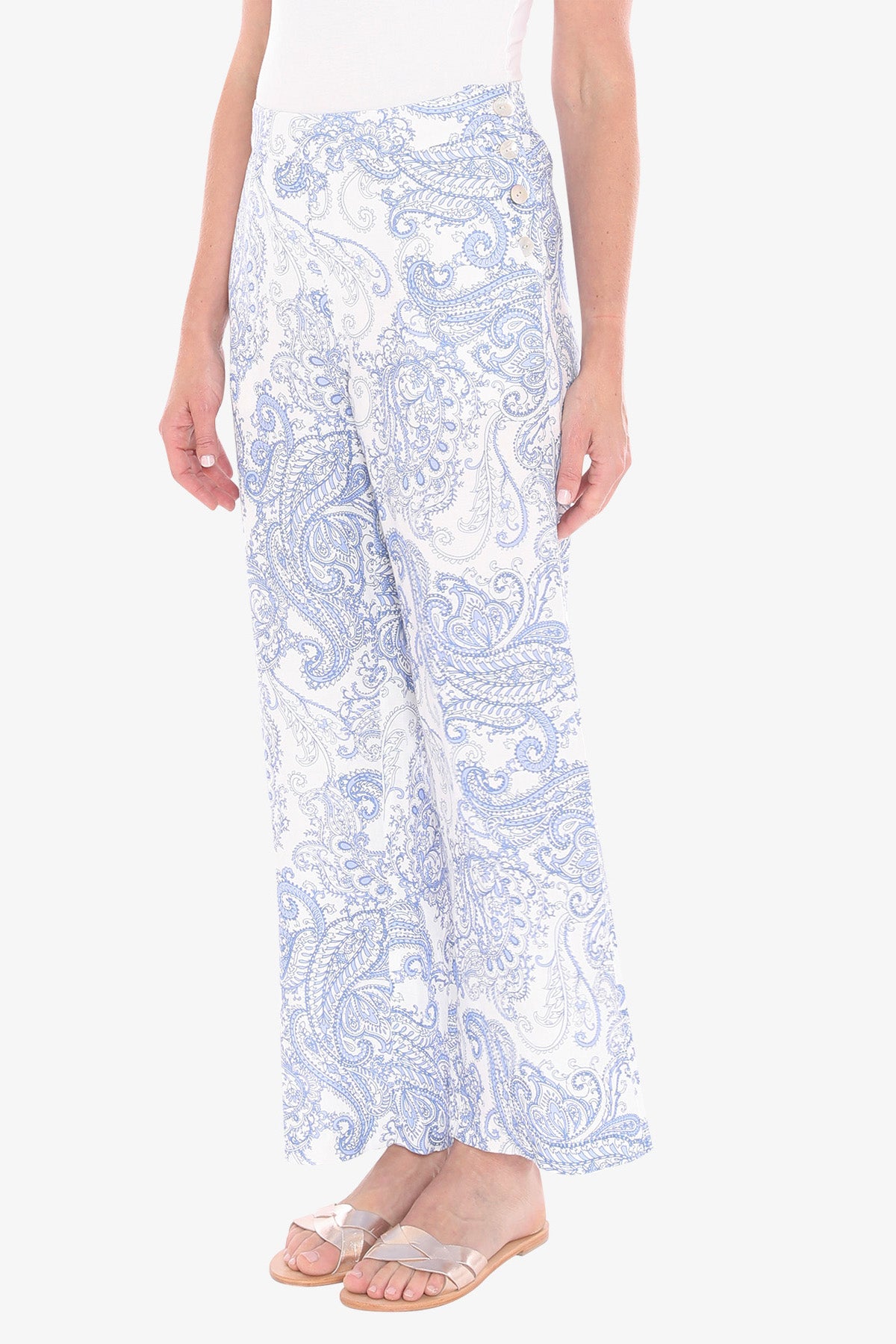 Womens Mykonos Pant Blue 596j7083a
