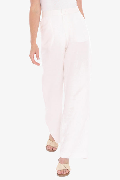 Womens Fly Front Pant White 596j7094a