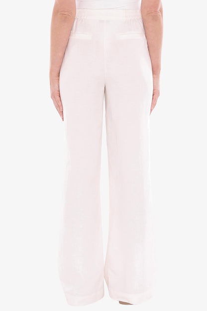 Womens Fly Front Pant White 596j7094a