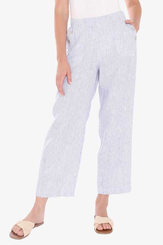 Womens Core Stripe Pant Blue 596j7116a
