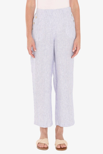 Womens Core Stripe Pant Blue 596j7116a