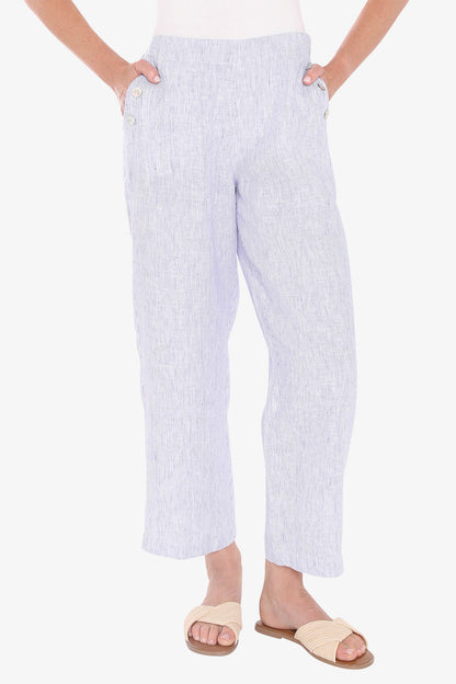 Womens Core Stripe Pant Blue 596j7116a