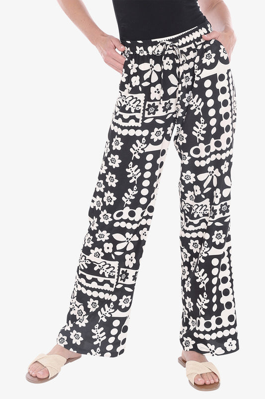 Womens Flower Pop Pant Multicolor 596j7183a
