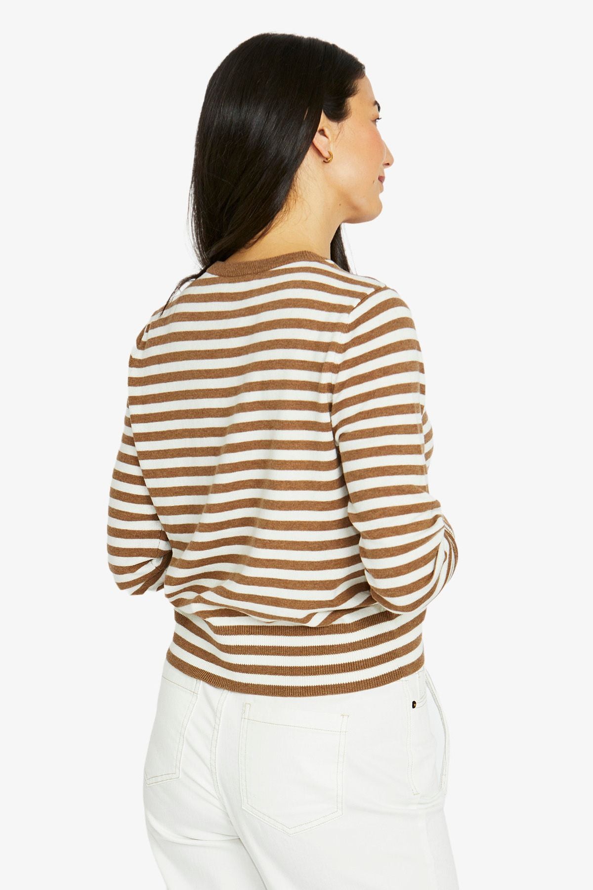 Womens Mono Stripe Cardi Multicolor 60611049a