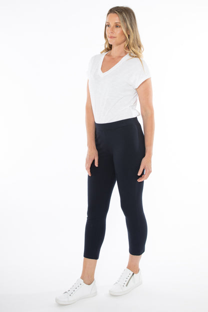 7/8 Length Track Pant Navy