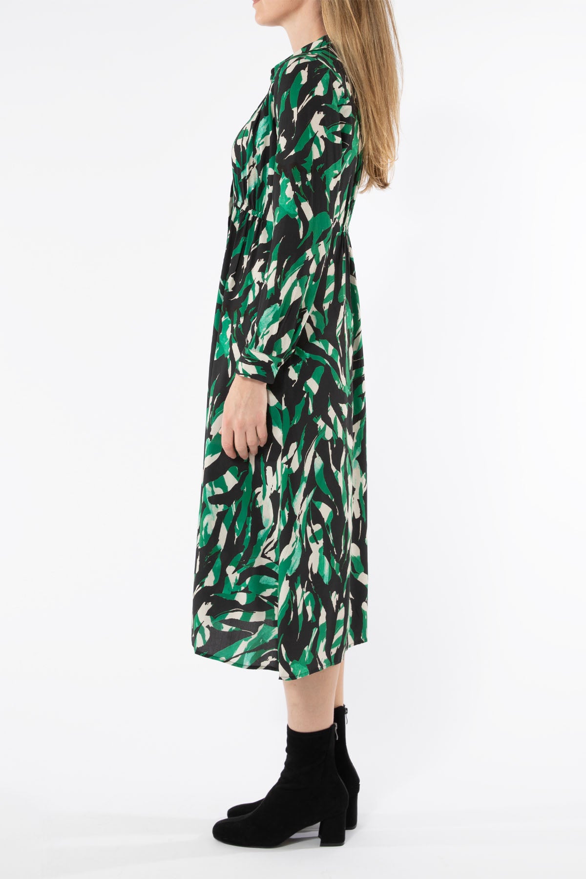 Women's Abstract Zebra Dress