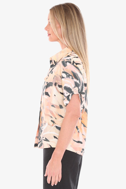 Womens Afrique Shirt Multicolor 596j3144a