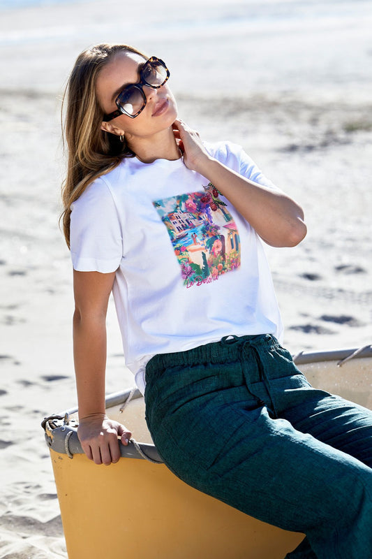 Womens Amalfi Tee Multicolor 61612008a