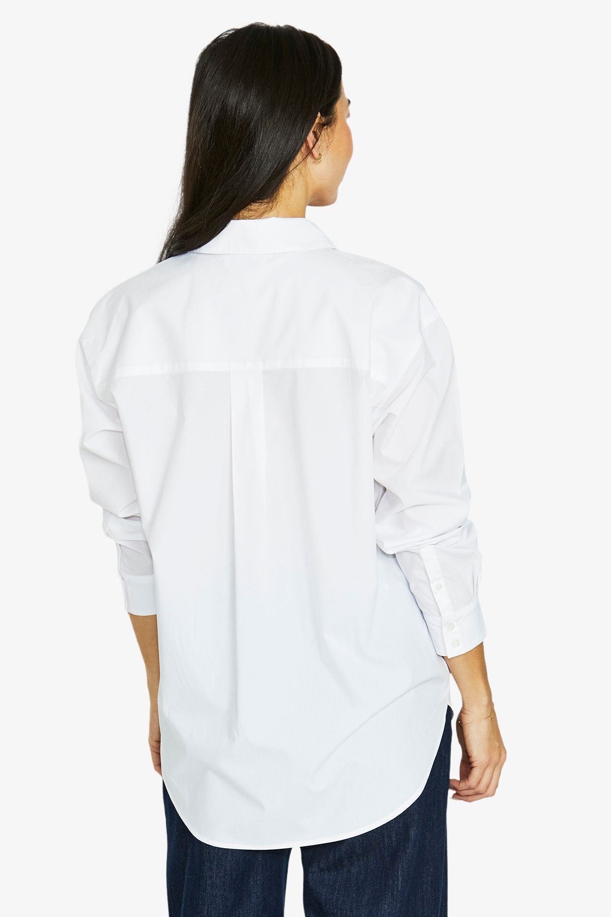 Womens Applique Shirt White 606j3002a