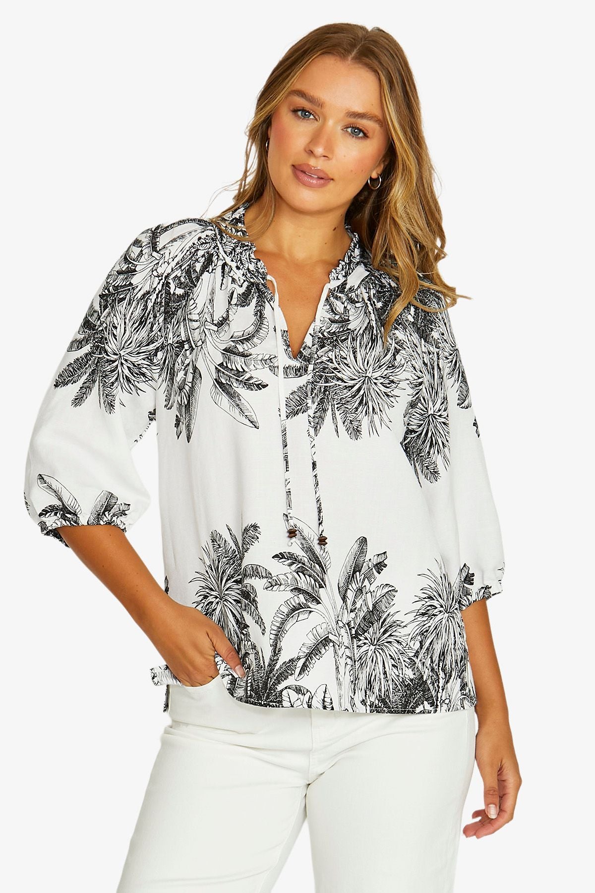 Womens Bahamas Shirt Multicolor 616j3002a