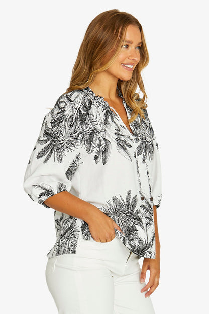 Womens Bahamas Shirt Multicolor 616j3002a