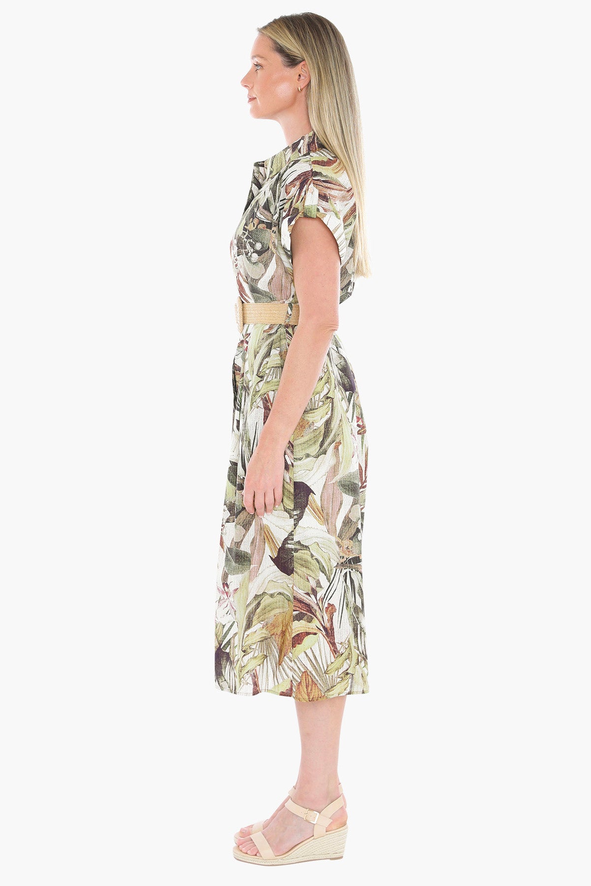 Womens Balmy Tropics Dress Multicolor 596j5172a