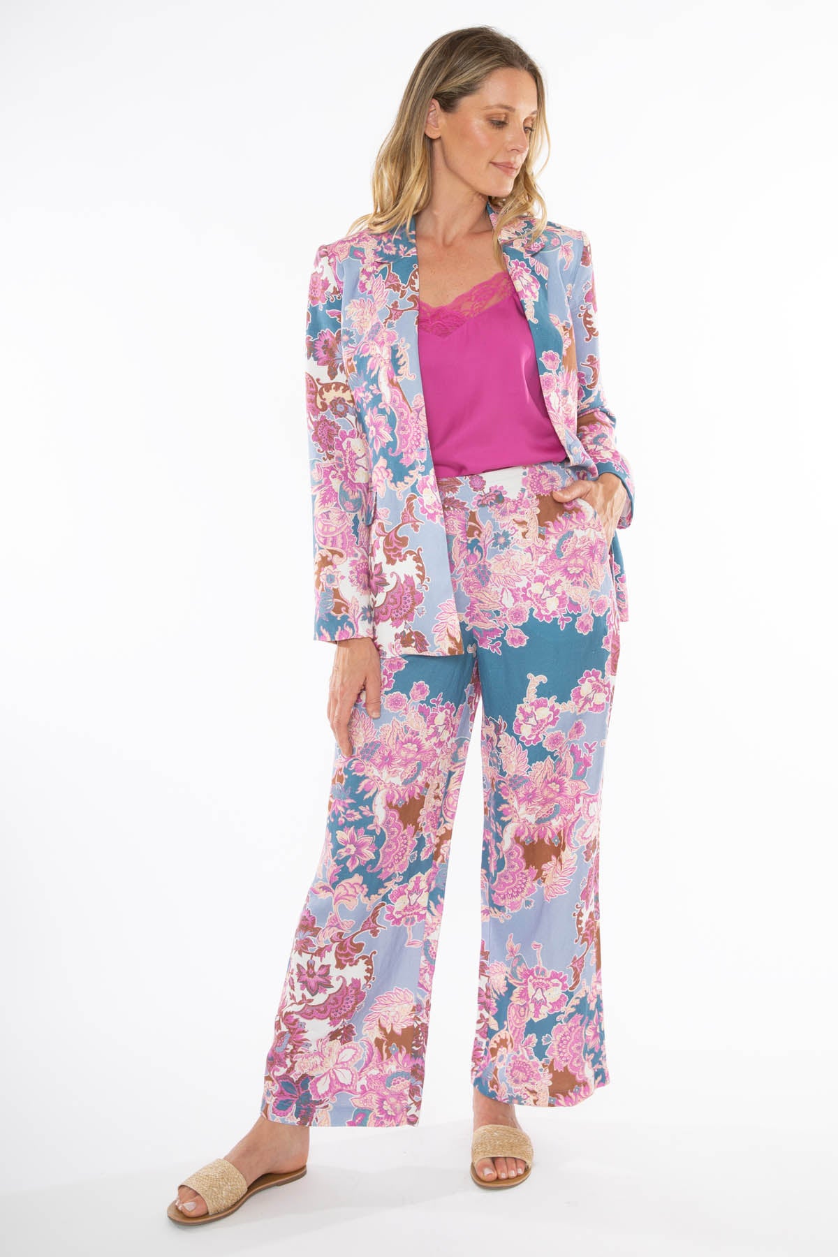 Women's Baroque Pant in Multicolour