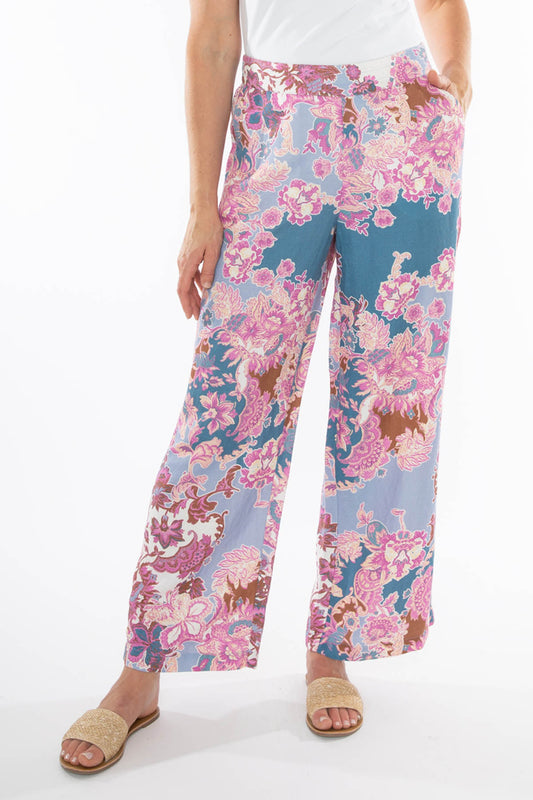 Women's Baroque Pant in Multicolour