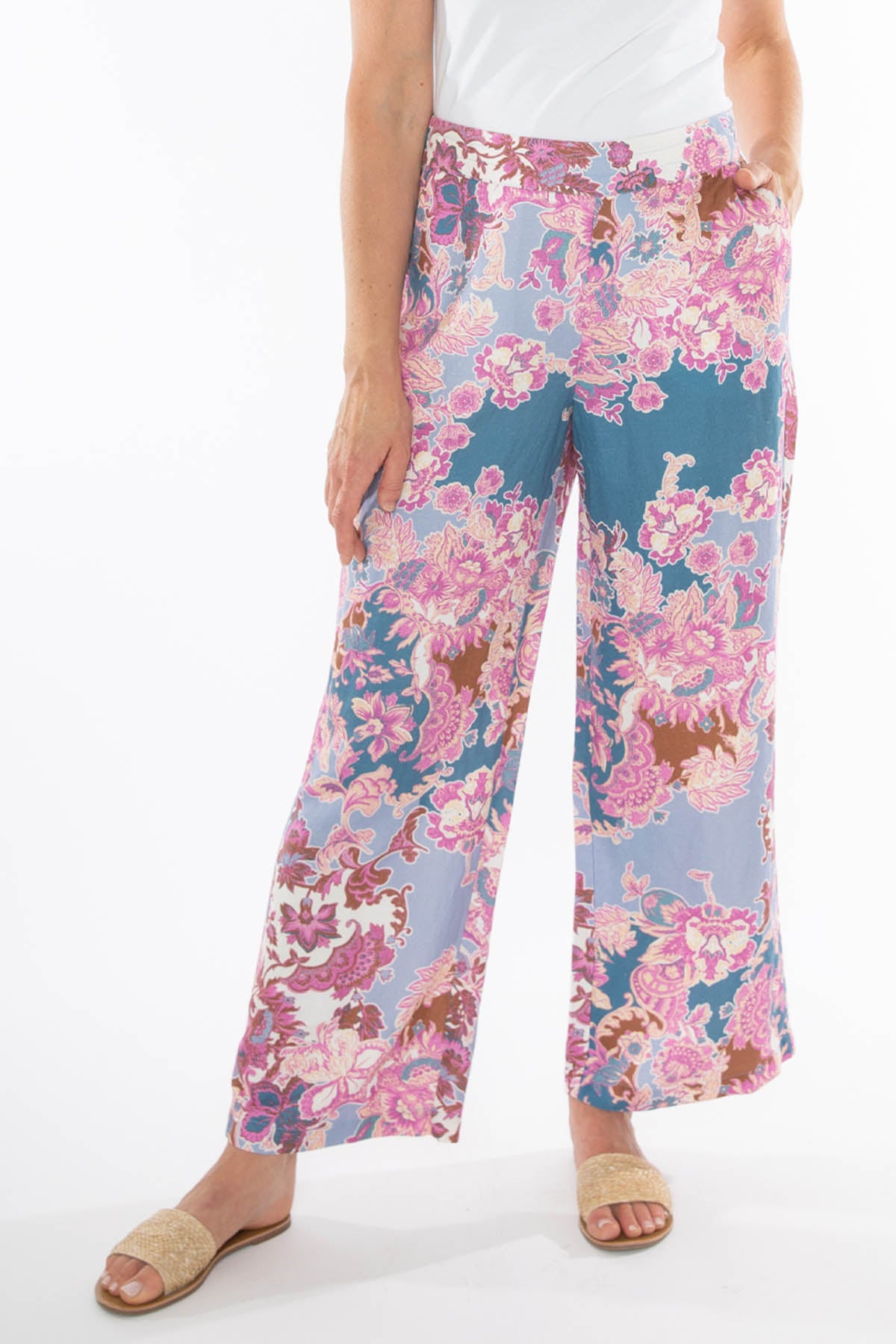 Women's Baroque Pant in Multicolour