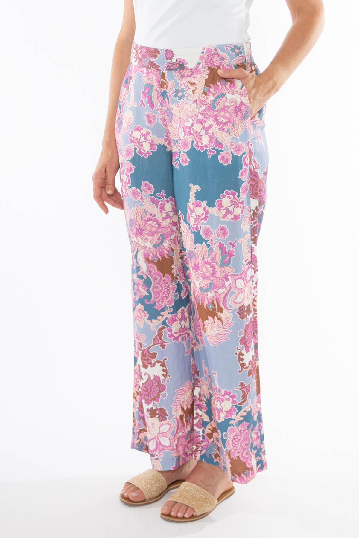 Women's Baroque Pant in Multicolour