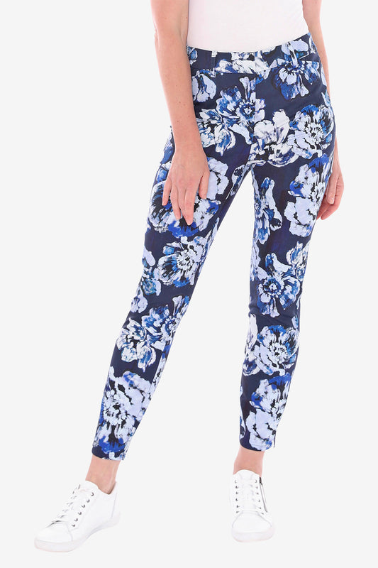 The Blue Bloom Pant in Multi