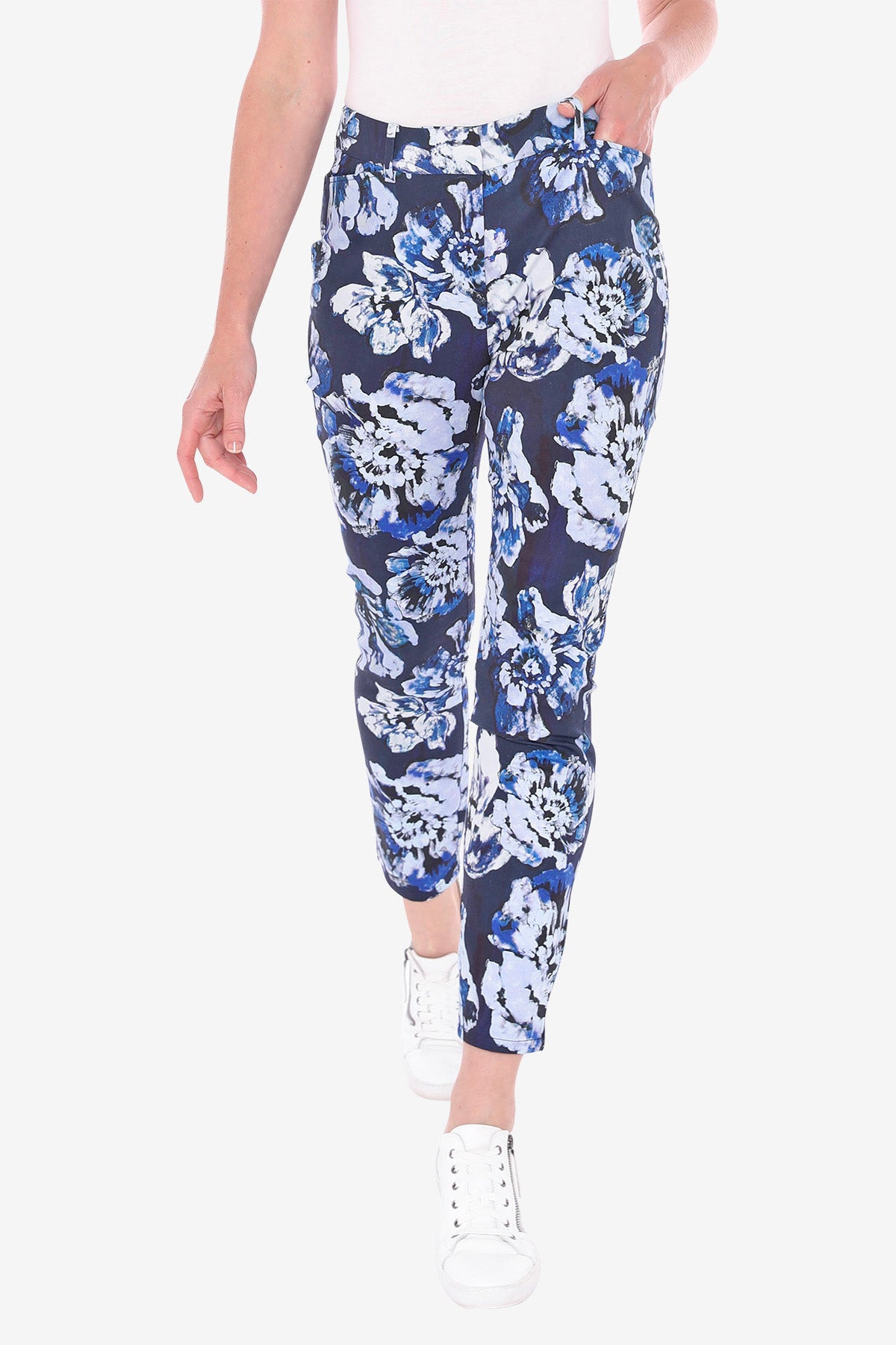 The Blue Bloom Pant in Multi