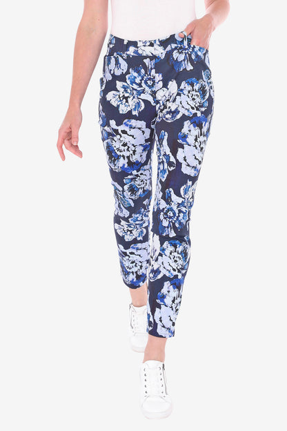 The Blue Bloom Pant in Multi