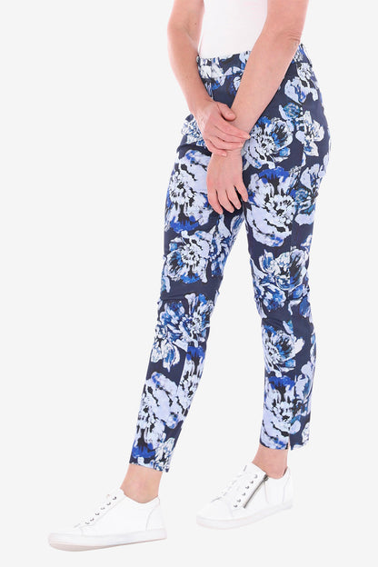 The Blue Bloom Pant in Multi