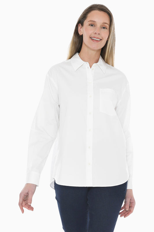 Boyfriend Shirt in White