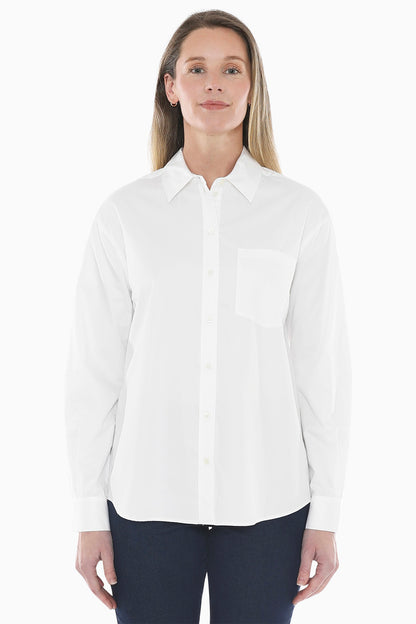 Boyfriend Shirt in White
