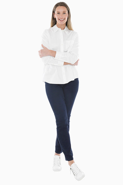 Boyfriend Shirt in White