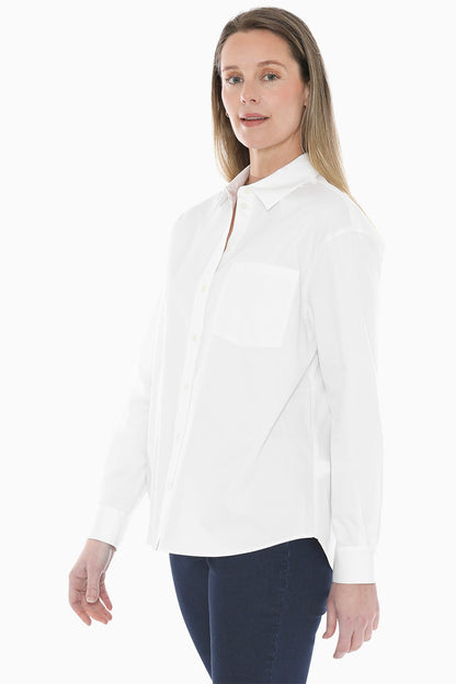 Boyfriend Shirt in White