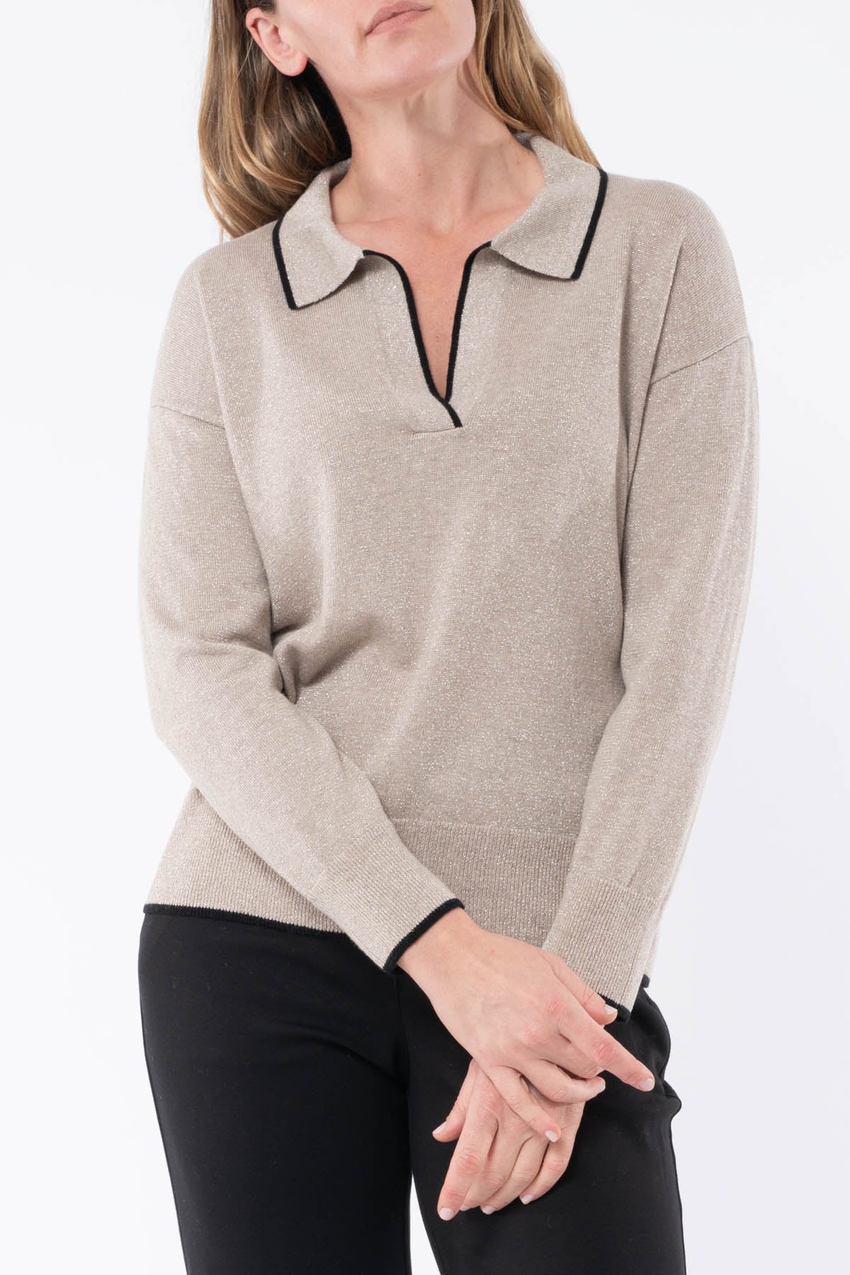 Women's Collared Pullover
