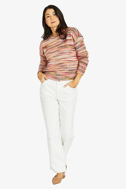 Womens Colour Mix Pullover Multicolor 60611051a