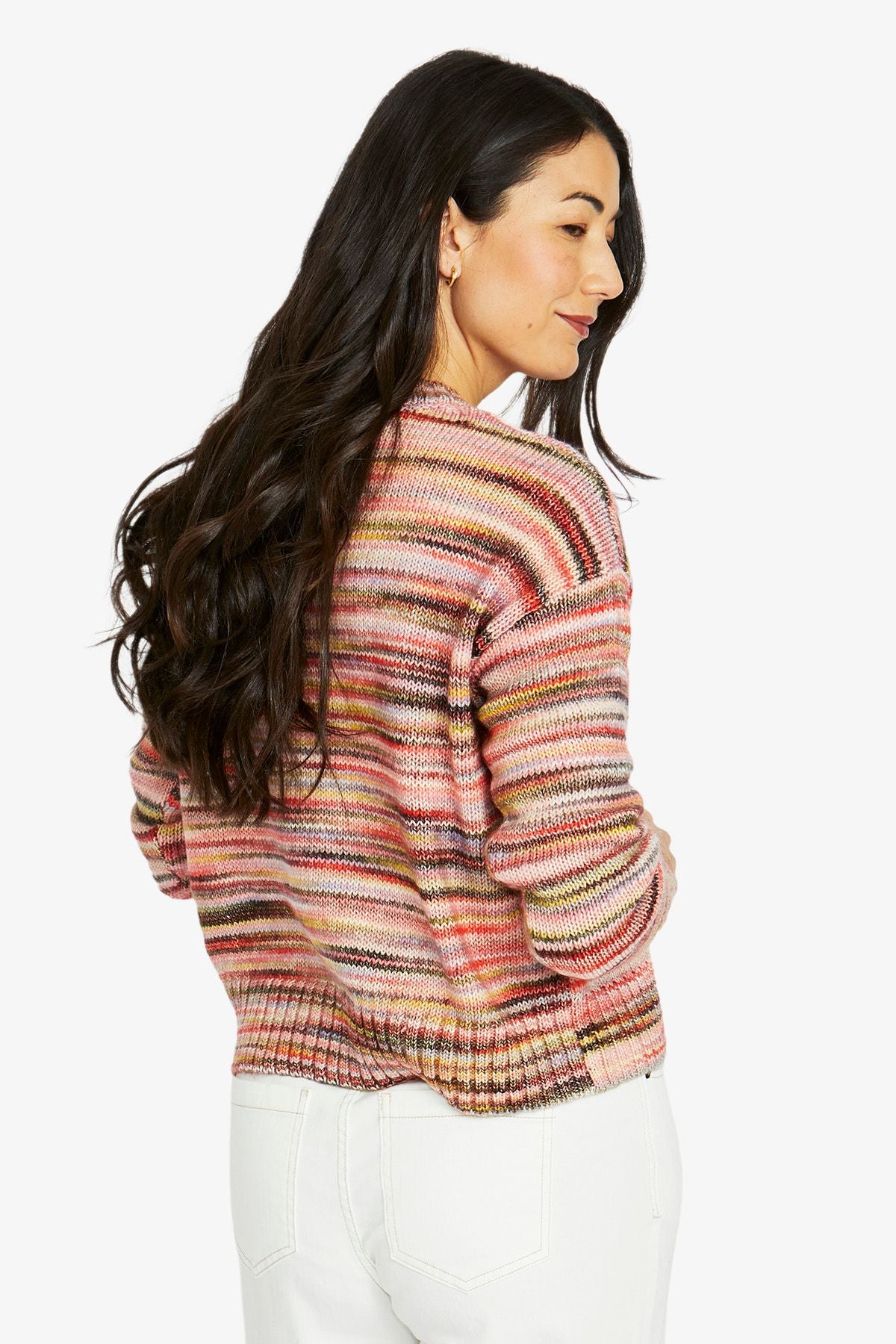Womens Colour Mix Pullover Multicolor 60611051a