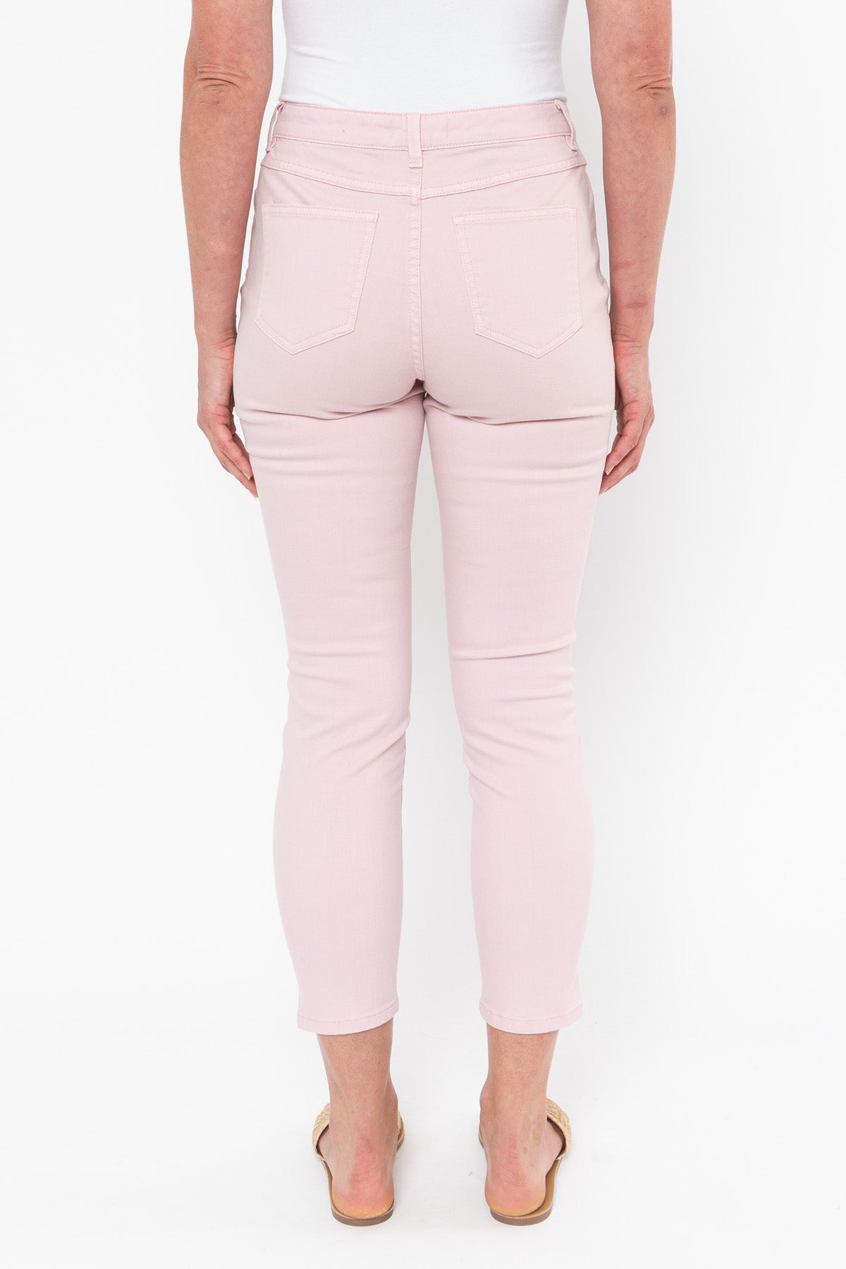 Coloured Denim Jean Ice Pink