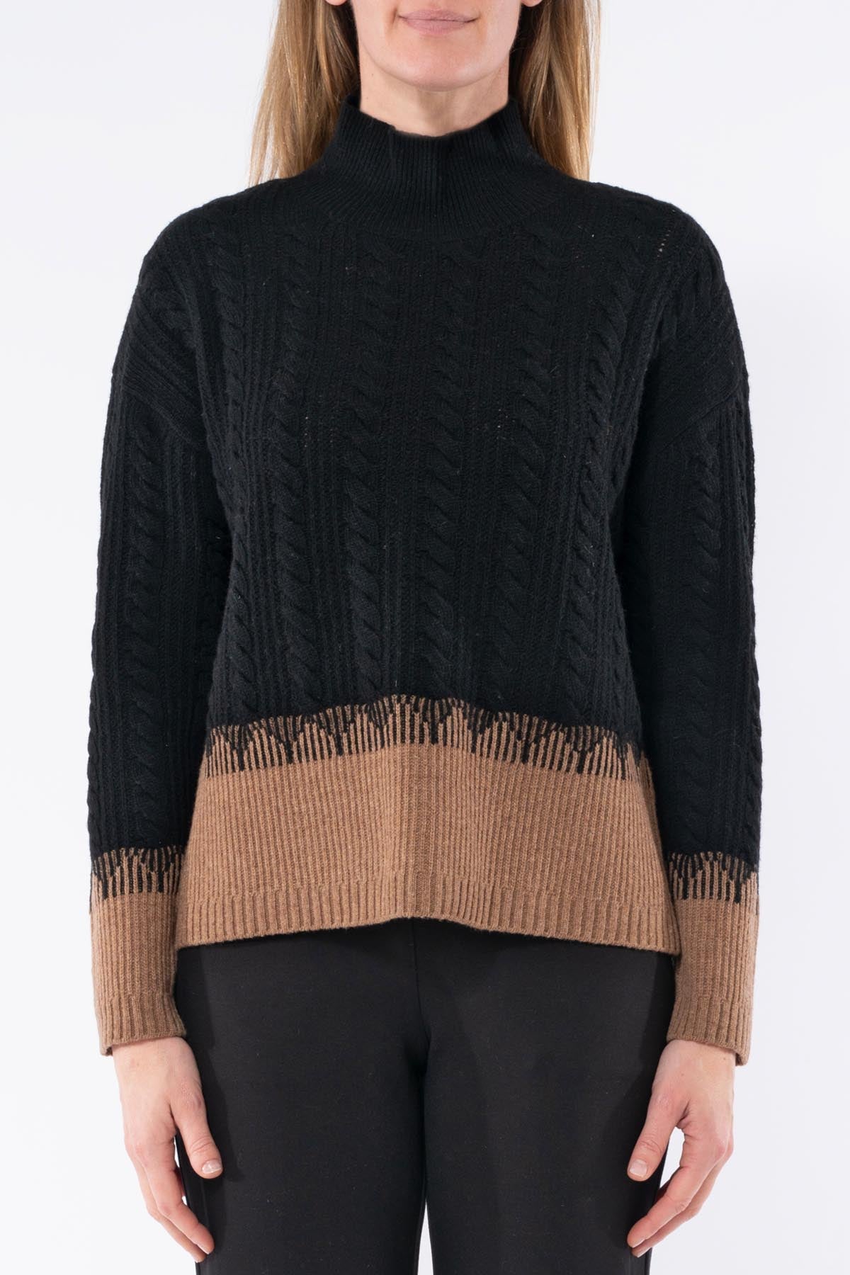 Contrast Pullover