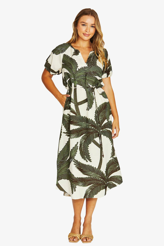 Womens Copacabana Tie Dress Multicolor 616j5137a