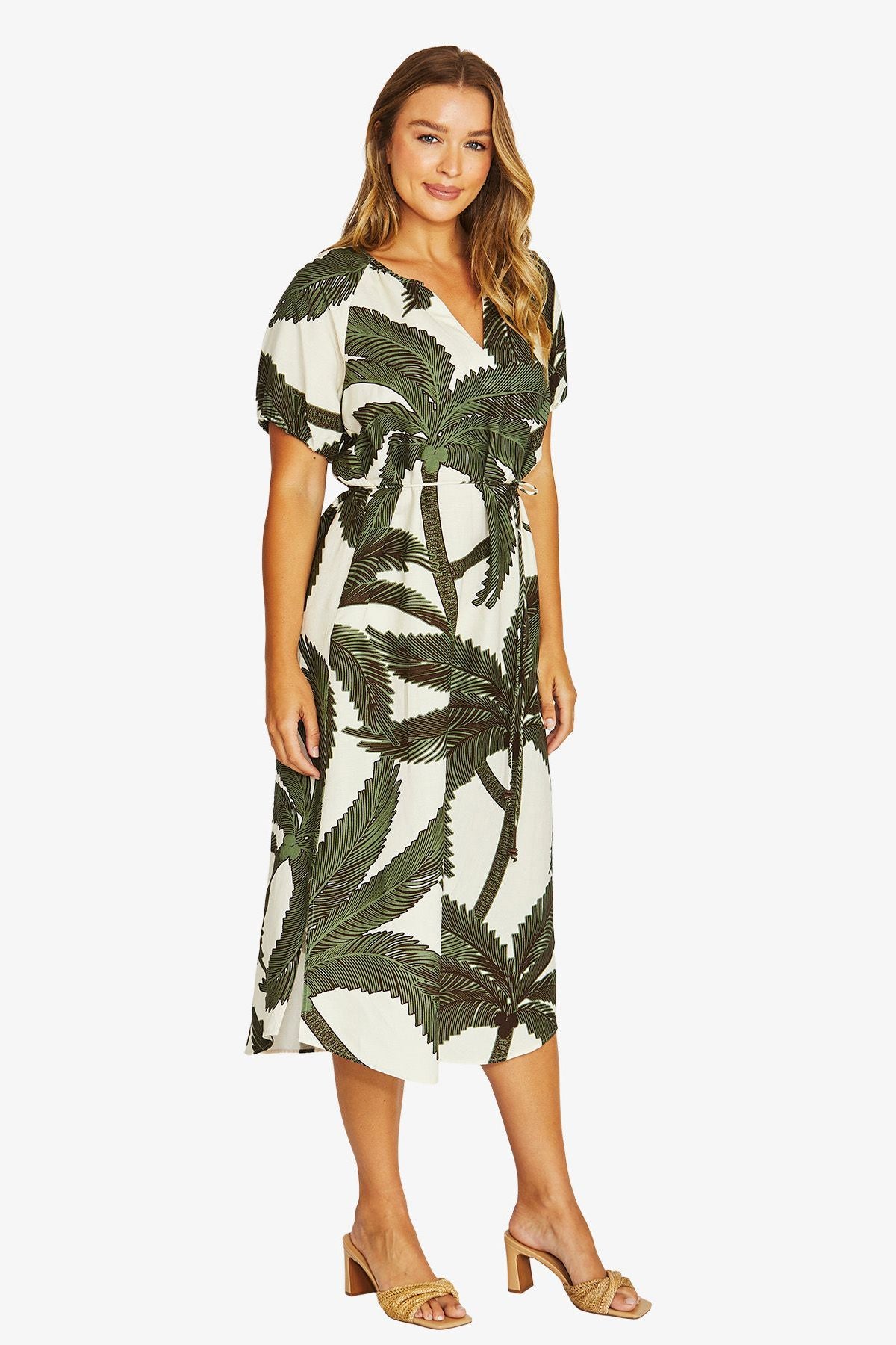Womens Copacabana Tie Dress Multicolor 616j5137a
