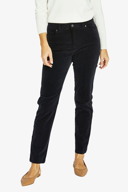 Womens Cord Jean Blue 606j7048a