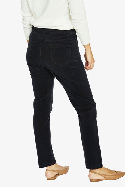 Womens Cord Jean Blue 606j7048a