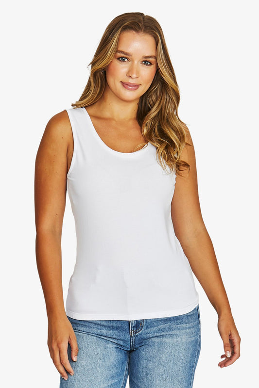 Womens Core Tank White 61612027a