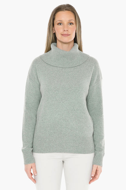 Cowl Neck Pullover in Alpine