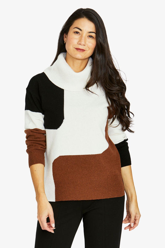 Womens Curve Splice Pullover Multicolor 60611010a