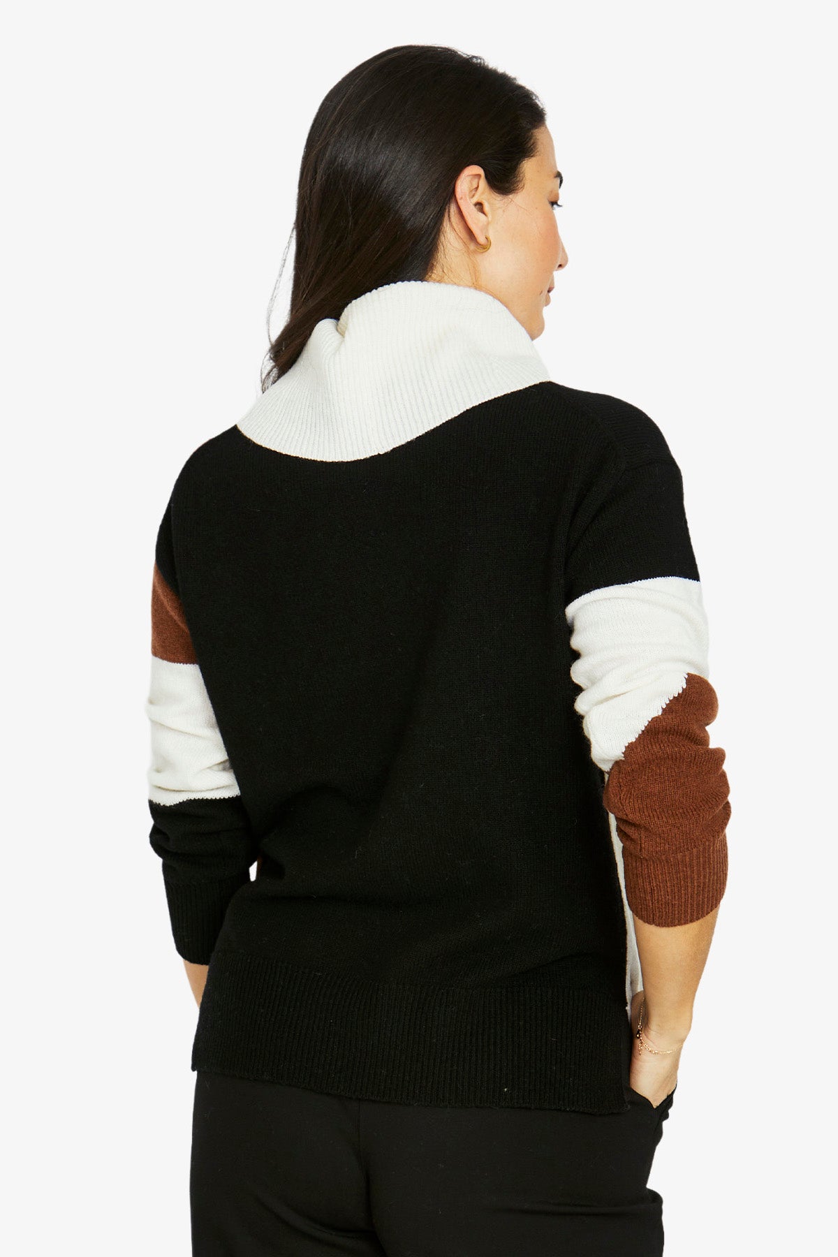 Womens Curve Splice Pullover Multicolor 60611010a