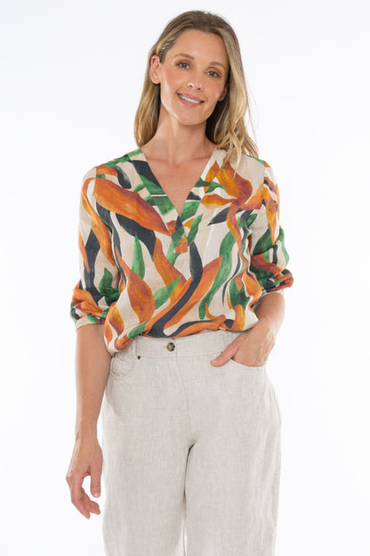 Women's Desert Garden Top in Multicolour