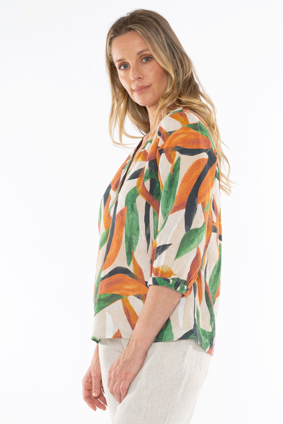 Women's Desert Garden Top in Multicolour