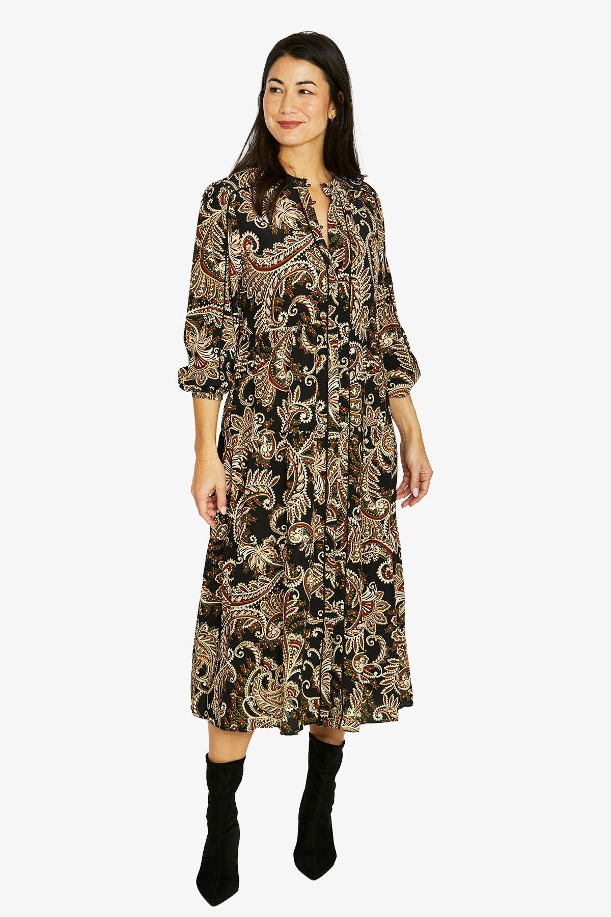 Womens Enchanted Dress Multicolor 606j5081a