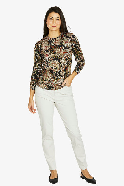 Womens Enchanted Ls Tee Multicolor 60612028a