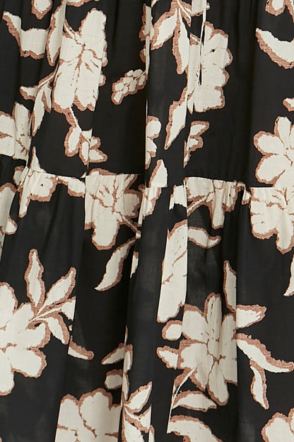 Womens Flower Trio Dress Multicolor 616j5125a