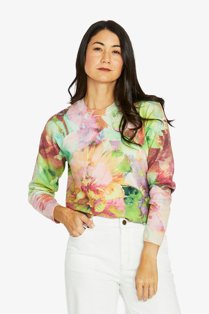 Womens Flowerbomb Pullover Multicolor 60611093a