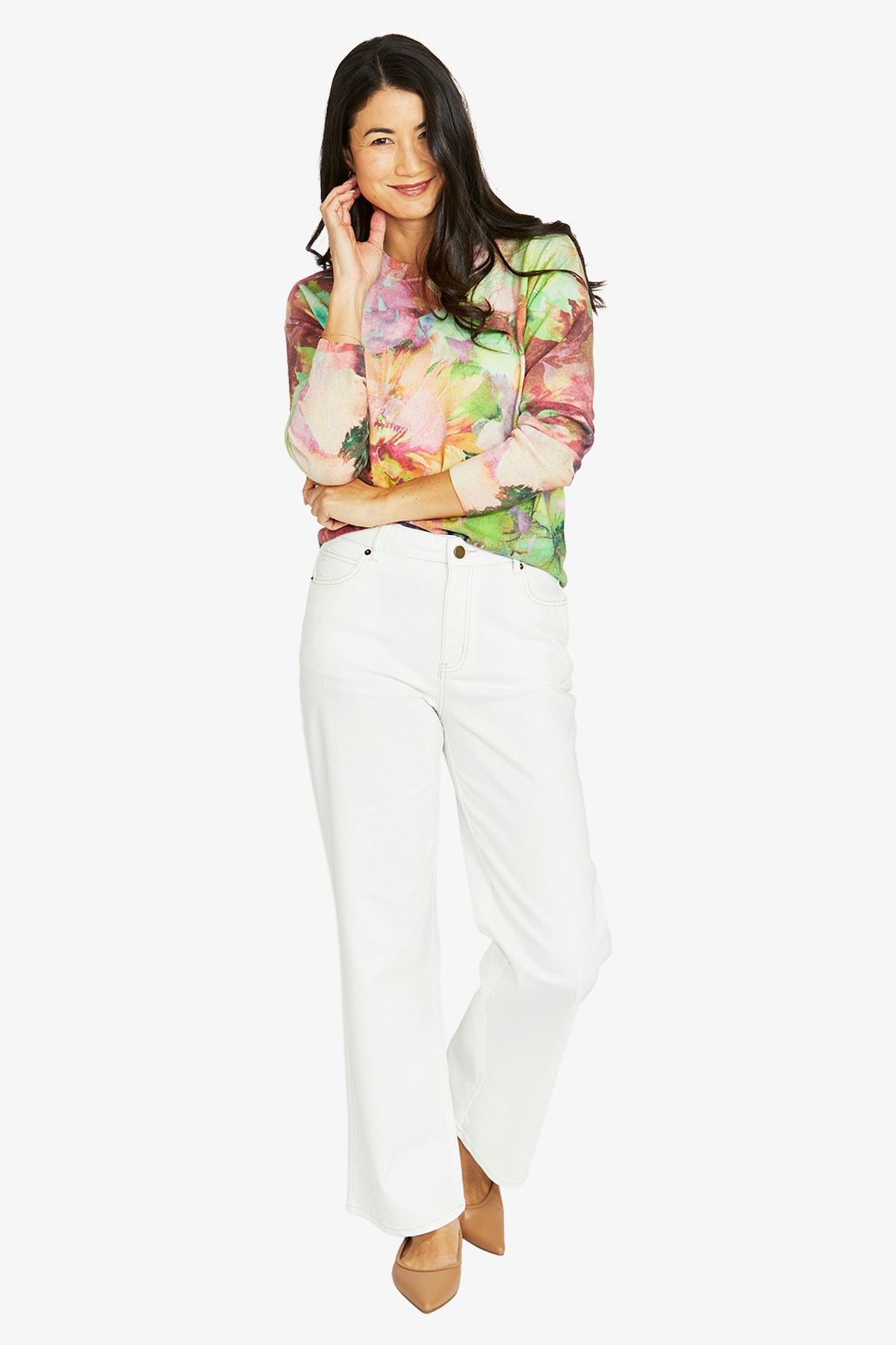 Womens Flowerbomb Pullover Multicolor 60611093a