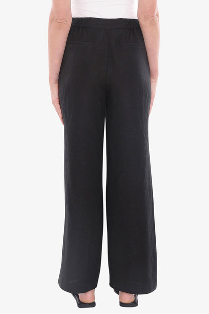 Womens Fly Front Pant Black 596j7094a